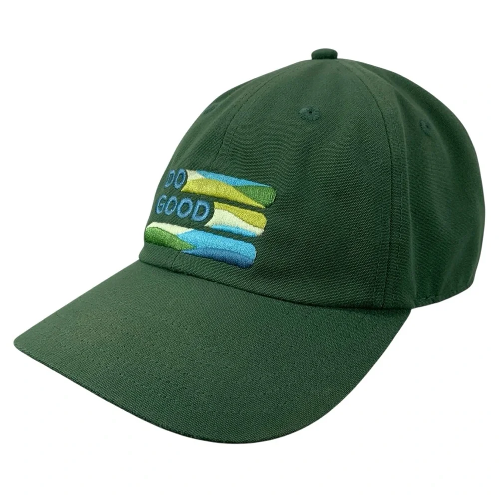 Cotopaxi‎ Do Good Hat Unisex Green Cotton Adjustable Dad Cap Embroidered